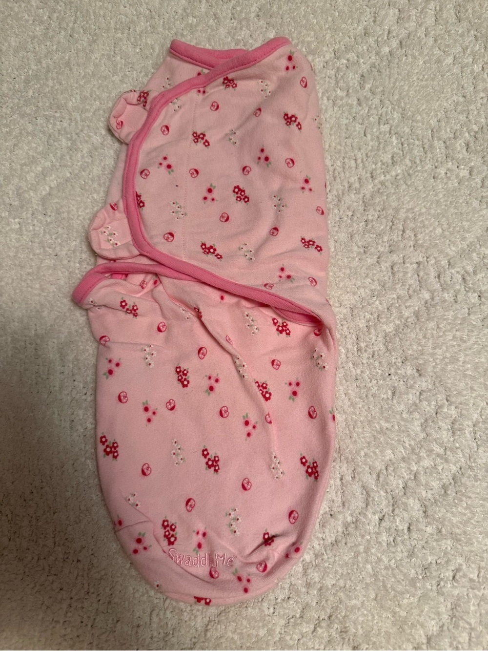 SwaddleMe Pink Floral Infant Sleep Sack Swaddle